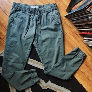 PacSun Army Green Joggers